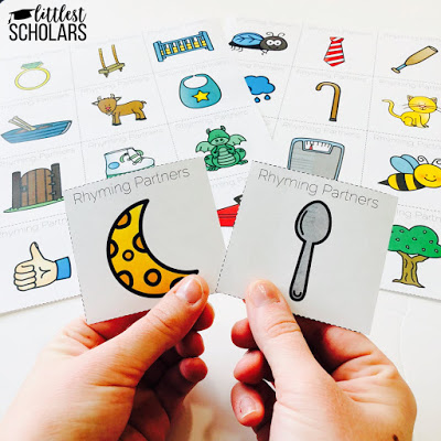 Mix up the way you assign partners in your class by using rhyming words! The student with the sheep card will work with the student with the jeep card and so on. 